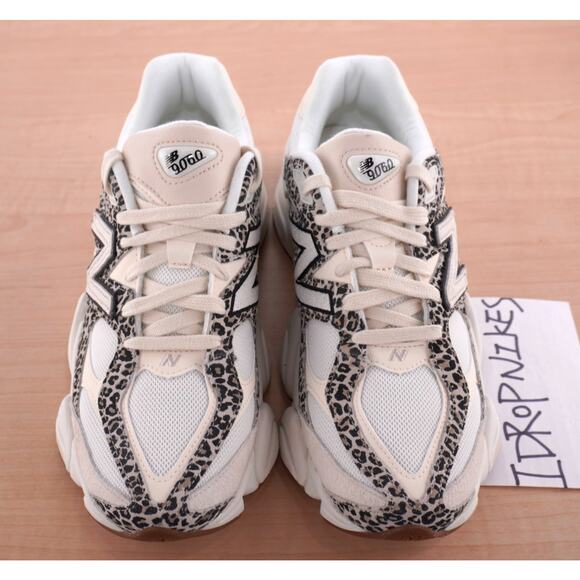 New Balance 9060 x  Exclusive Brown Leopard Unisex Shoes - Damaged box main image 14